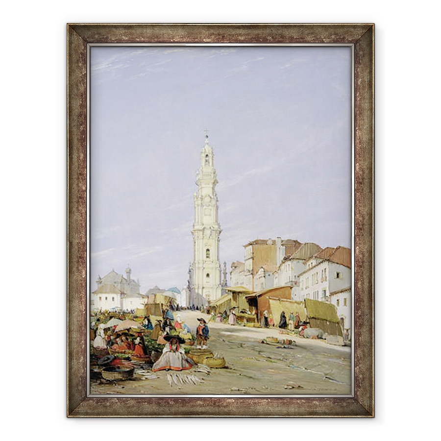 Tablou inramat - James Holland - Torre dos Clerigos, Porto, Portugalia, 70 x 90 cm