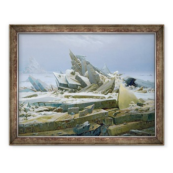 Tablou inramat - Caspar David Friedrich - Marea Polara, 70 x 90 cm Tablou inramat - Caspar David Friedrich - Marea Polara, 70 x 90 cm