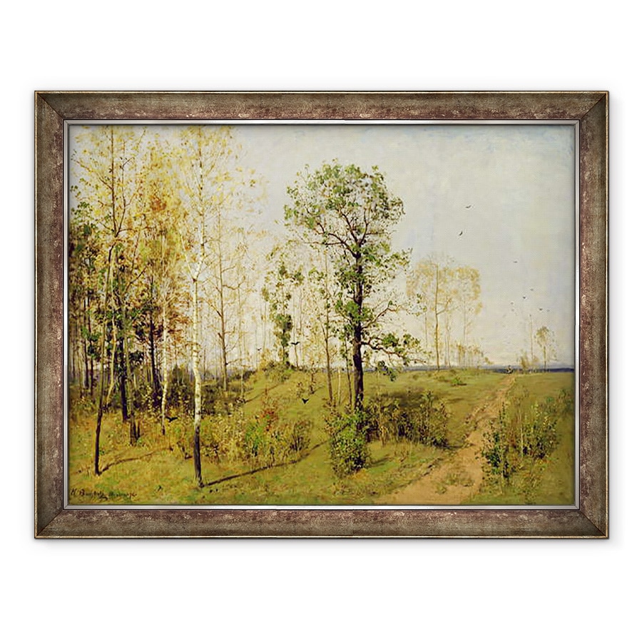Tablou inramat - Karl Buchholz - Primavara devreme la Weimar, 70 x 90 cm