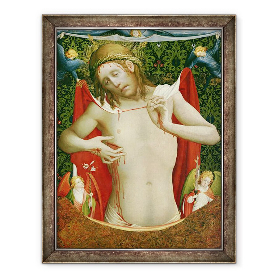 Tablou inramat - Master Francke of Hamburg - Ecce Homo, 70 x 90 cm