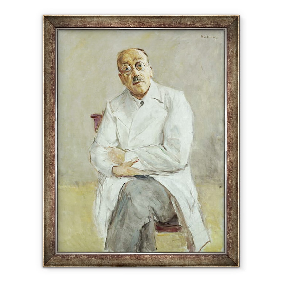 Tablou inramat - Max Liebermann - Chirurgul, Ferdinand Sauerbruch, 70 x 90 cm