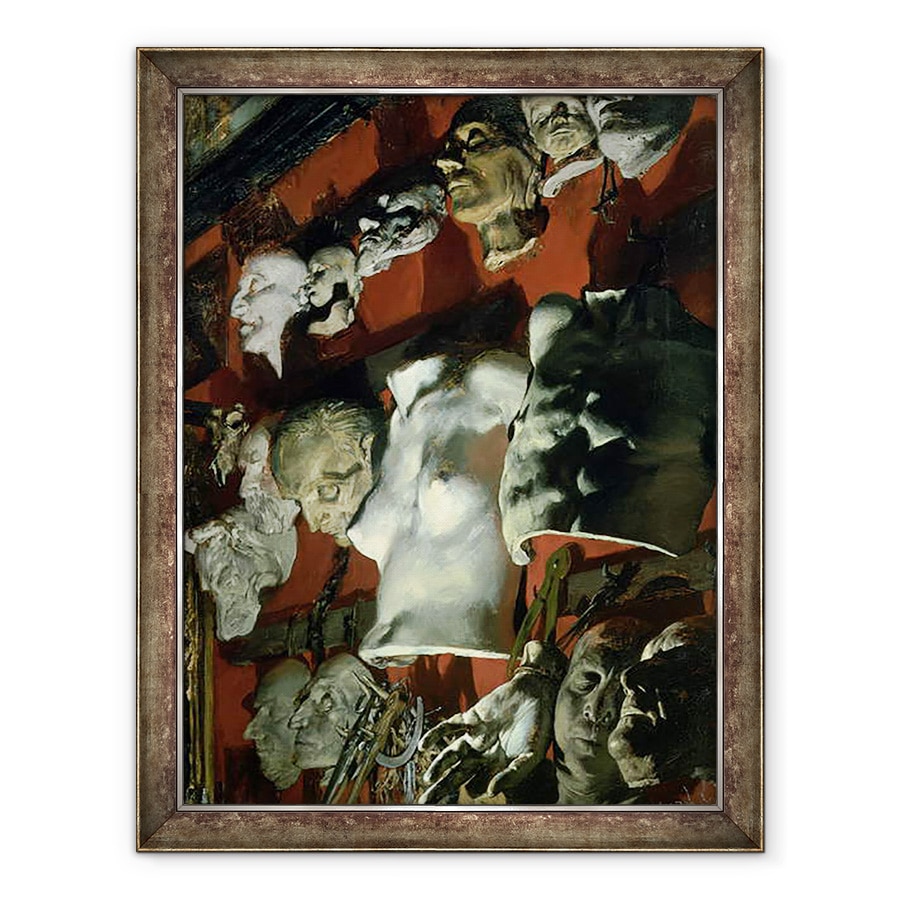 Tablou inramat - Adolph Friedrich Erdmann von Menzel - Perete Studio, 70 x 90 cm
