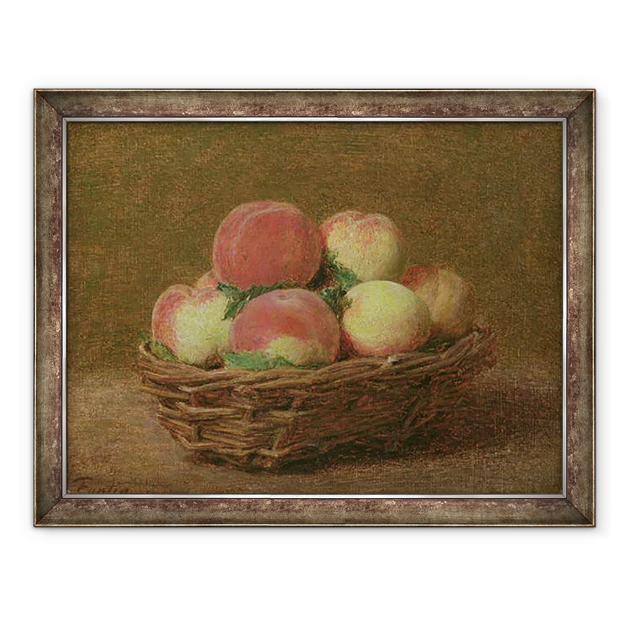 Tablou inramat - Ignace Henri Jean Fantin-Latour - Piersici, 70 x 90 cm