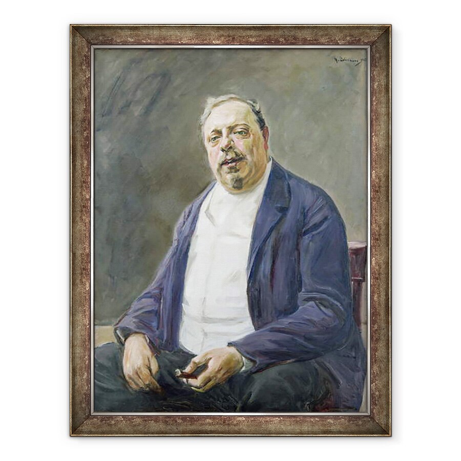 Tablou inramat - Max Liebermann - Baronul Alfred von Berger, 70 x 90 cm