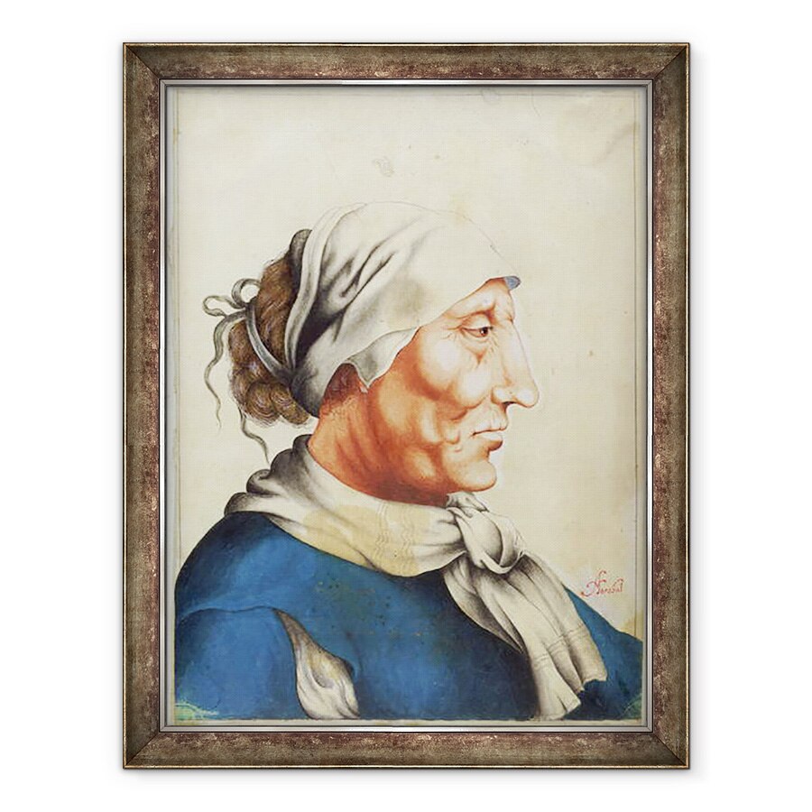 Tablou inramat - Alexander Marshal - seful unui batran, 60 x 80 cm
