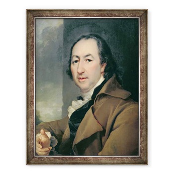 Tablou inramat - Dmitri Grigor'evich Levitsky - Portretul autorului rus Nikolai Ivanovici Novikov, 70 x 90 cm Tablou inramat - Dmitri Grigor'evich Levitsky - Portretul autorului rus Nikolai Ivanovici Novikov, 70 x 90 cm