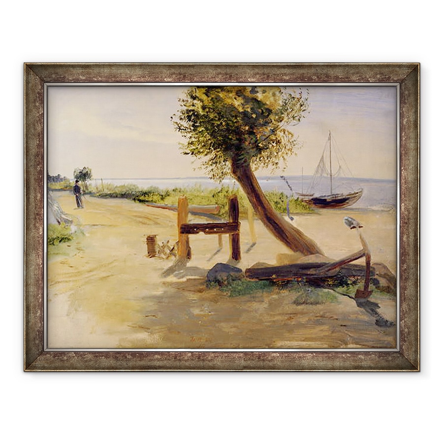 Tablou inramat - Jacob Gensler - Bancile Elbe, 60 x 80 cm