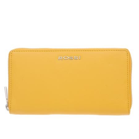 Portofel Rossi, RSL04141, Galben, Piele naturala