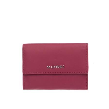Portofel Rossi, RSL12135, Rosu, Piele naturala
