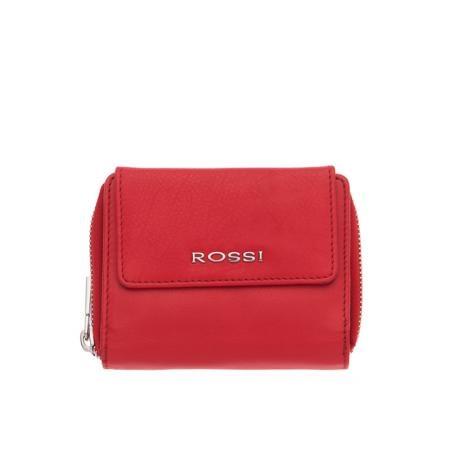 Portofel Rossi, RSL19127, Rosu, Piele naturala