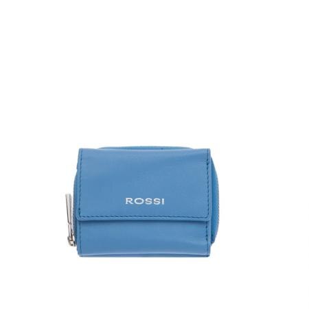 Portofel Rossi, RSL22130, Turcuaz, Piele naturala