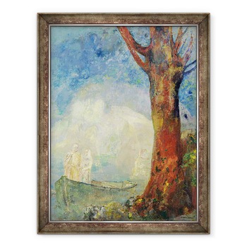 Tablou inramat - Odilon Redon - Barque, 60 x 80 cm Tablou inramat - Odilon Redon - Barque, 60 x 80 cm