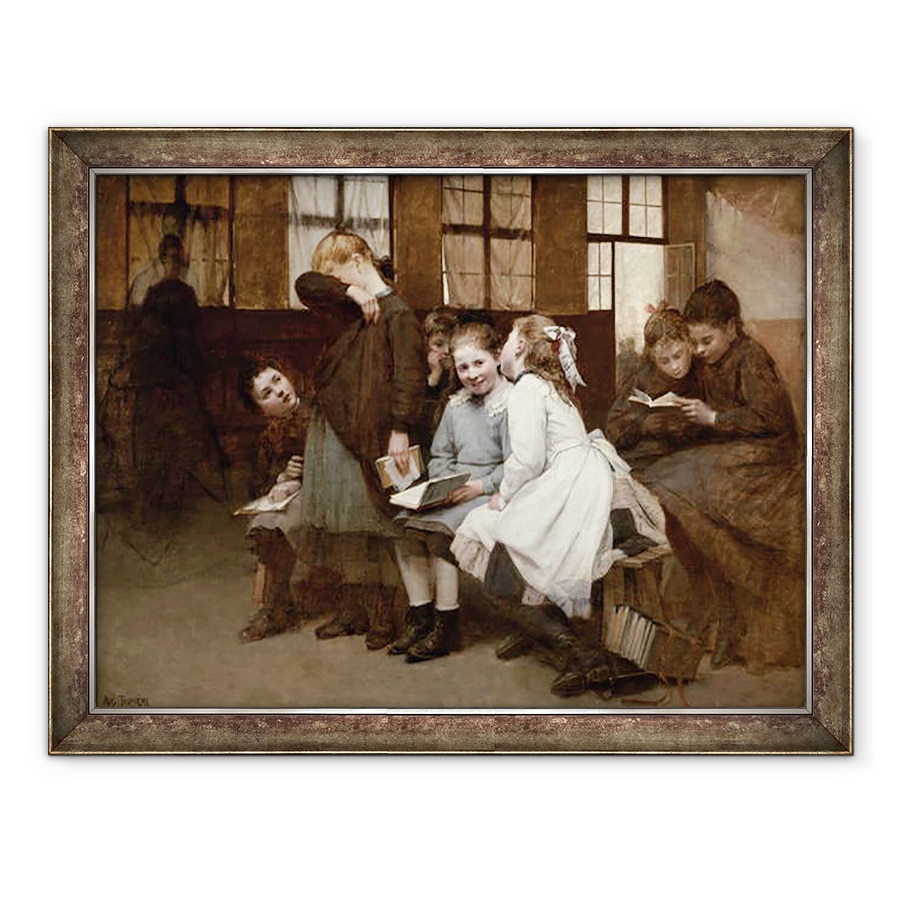 Tablou inramat - Auguste Joseph Trupheme - in detentie, 70 x 90 cm