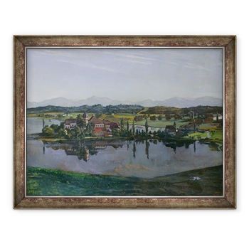 Tablou inramat - Heinrich Wilhelm Truebner - Manastirea Seeon din Oberbayern, 70 x 90 cm Tablou inramat - Heinrich Wilhelm Truebner - Manastirea Seeon din Oberbayern, 70 x 90 cm