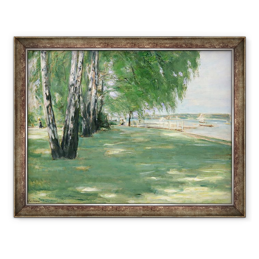 Tablou inramat - Max Liebermann - Gradina Artistului din Wannsee, 70 x 90 cm
