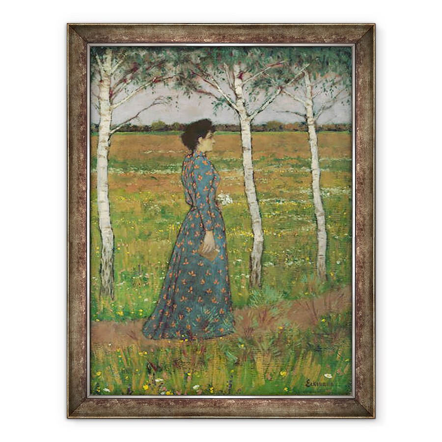 Tablou inramat - Otto Eckmann - Spring, 60 x 80 cm