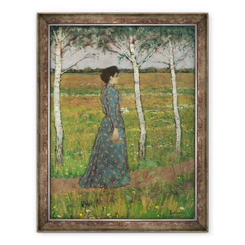 Tablou inramat - Otto Eckmann - Spring, 60 x 80 cm Tablou inramat - Otto Eckmann - Spring, 60 x 80 cm