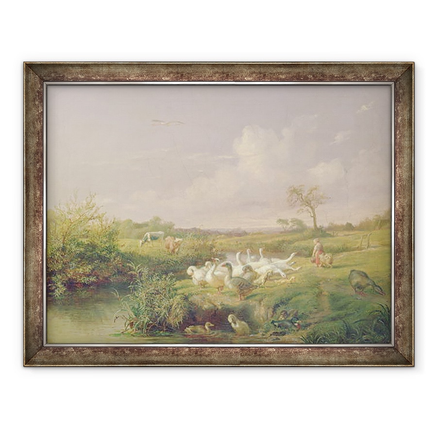 Tablou inramat - Otto Speckter - Gaste pasunat, 60 x 80 cm