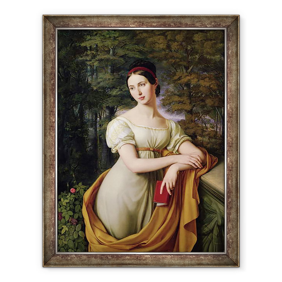 Tablou inramat - Wilhelm Schadow - Agnes Rauch 1804-81, 60 x 80 cm