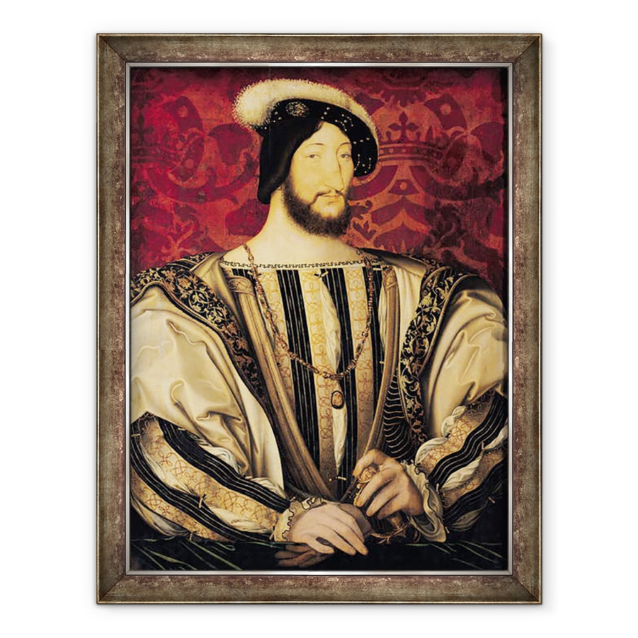 Tablou inramat - Jean Clouet - François I 1494-1547, 60 x 80 cm