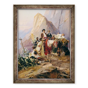 Tablou inramat - Eugene Giraud - Calatorie de la Paris la Cadiz, 60 x 80 cm Tablou inramat - Eugene Giraud - Calatorie de la Paris la Cadiz, 60 x 80 cm