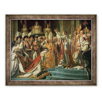 Tablou inramat - Jacques Louis David - Sfintirea imparatului Napoleon si incoronarea imparatesei Josephine de catre Papa Pius al VII-lea, detaliu IV, 60 x 80 cm Tablou inramat - Jacques Louis David - Sfintirea imparatului Napoleon si incoronarea imparatesei Josephine de catre Papa Pius al VII-lea, detaliu IV, 60 x 80 cm
