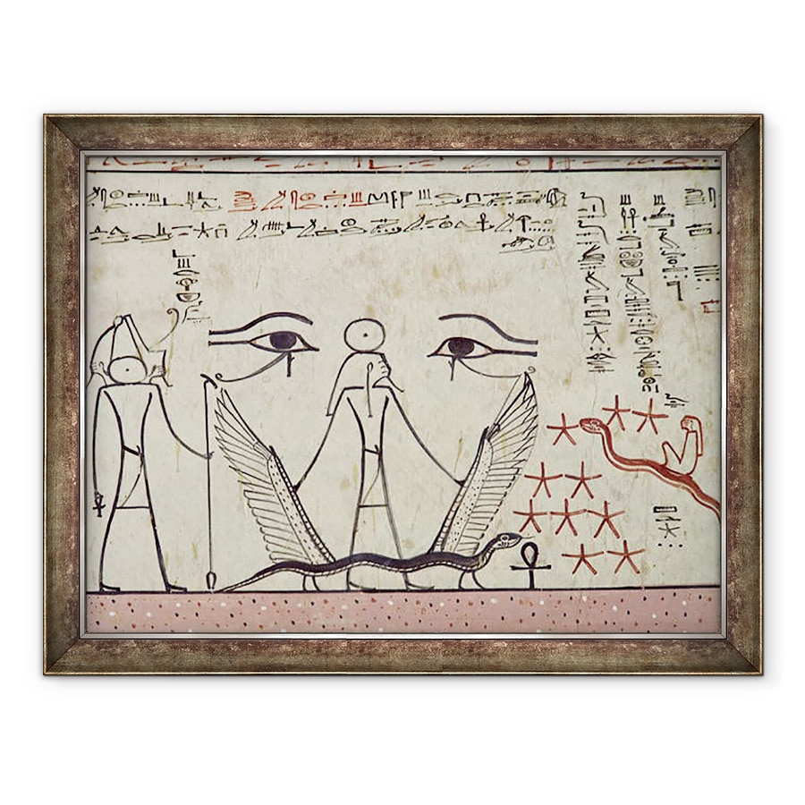 Tablou inramat - Egyptian 18th Dynasty - Cei doi ochi mistici, 60 x 80 cm