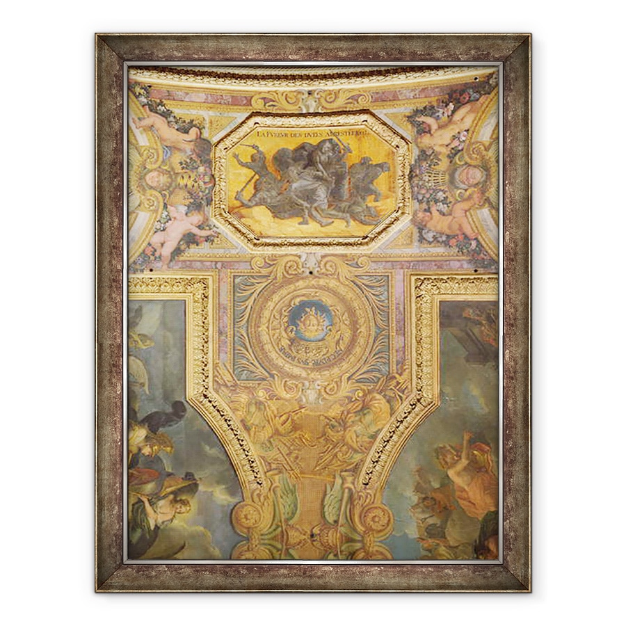 Tablou inramat - Charles Le Brun - Sfarsitul Mania pentru Dueluri in 1662, 60 x 80 cm