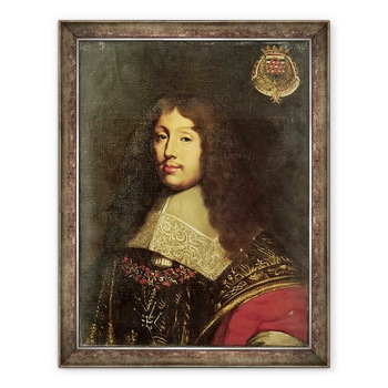 Tablou inramat - Theodore Chasseriau - Portret De Francois VI 1613-80 Duce de La Rochefoucauld, 70 x 90 cm Tablou inramat - Theodore Chasseriau - Portret De Francois VI 1613-80 Duce de La Rochefoucauld, 70 x 90 cm