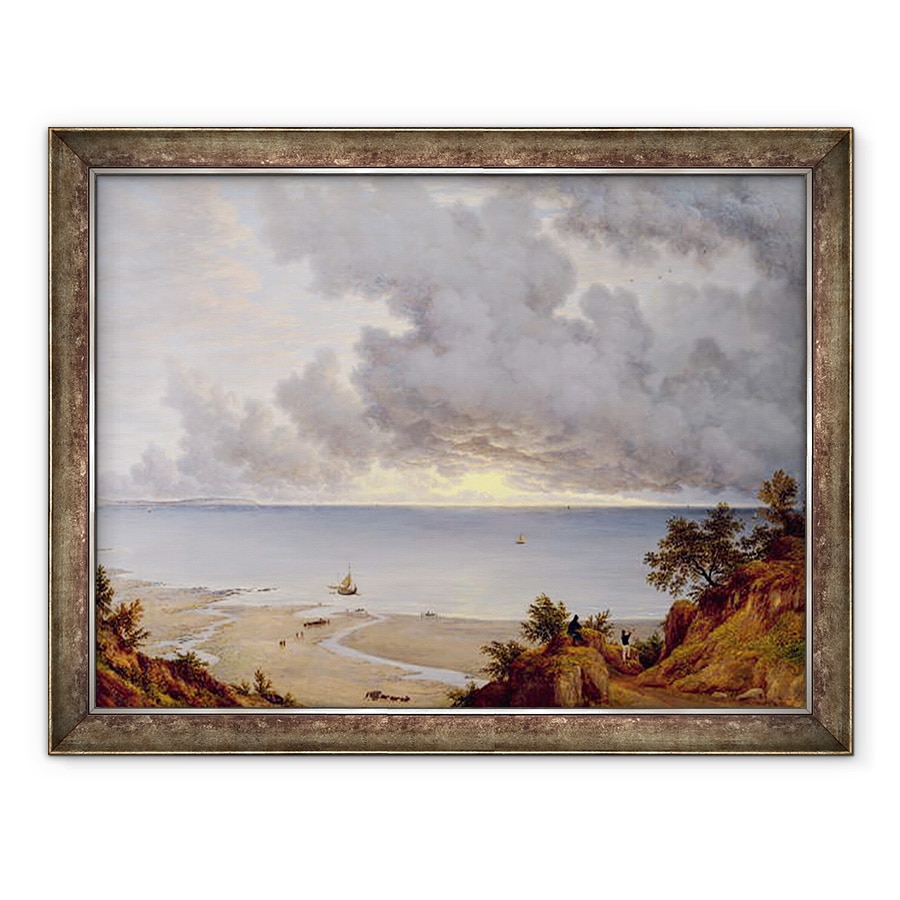 Tablou inramat - John Glover - Vedere din Shanklin, Insula Wight, 70 x 90 cm