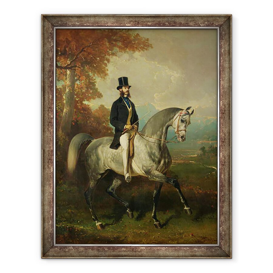 Tablou inramat - Alfred Dedreux - Contele Alfred de Montgomery 1810-91 1850-60, 60 x 80 cm