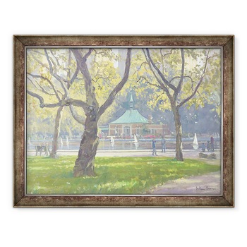 Tablou inramat - Julian Barrow - Barca iaz, 70 x 90 cm Tablou inramat - Julian Barrow - Barca iaz, 70 x 90 cm