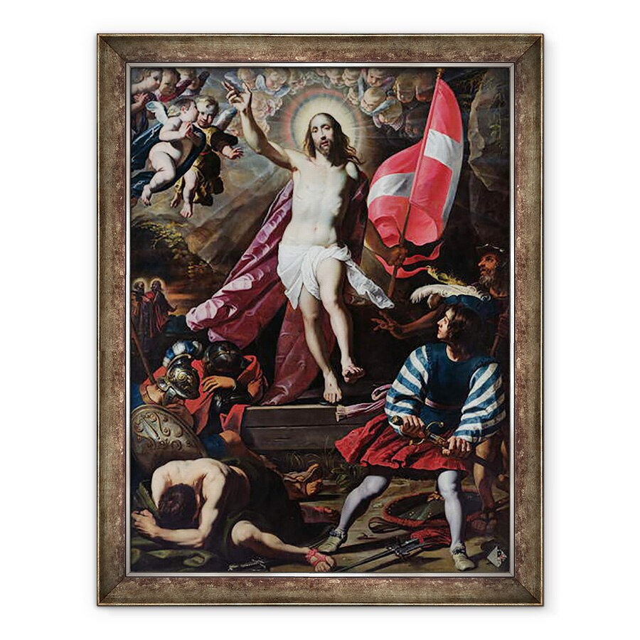 Tablou inramat - Gerard Seghers - invierea lui Hristos, 70 x 90 cm