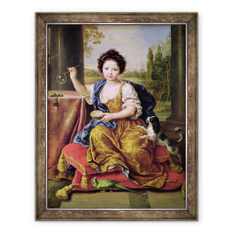 Tablou inramat - Pierre Mignard - Marie-Anne de Bourbon 1666-1739 Mademoiselle de Blois, 60 x 80 cm