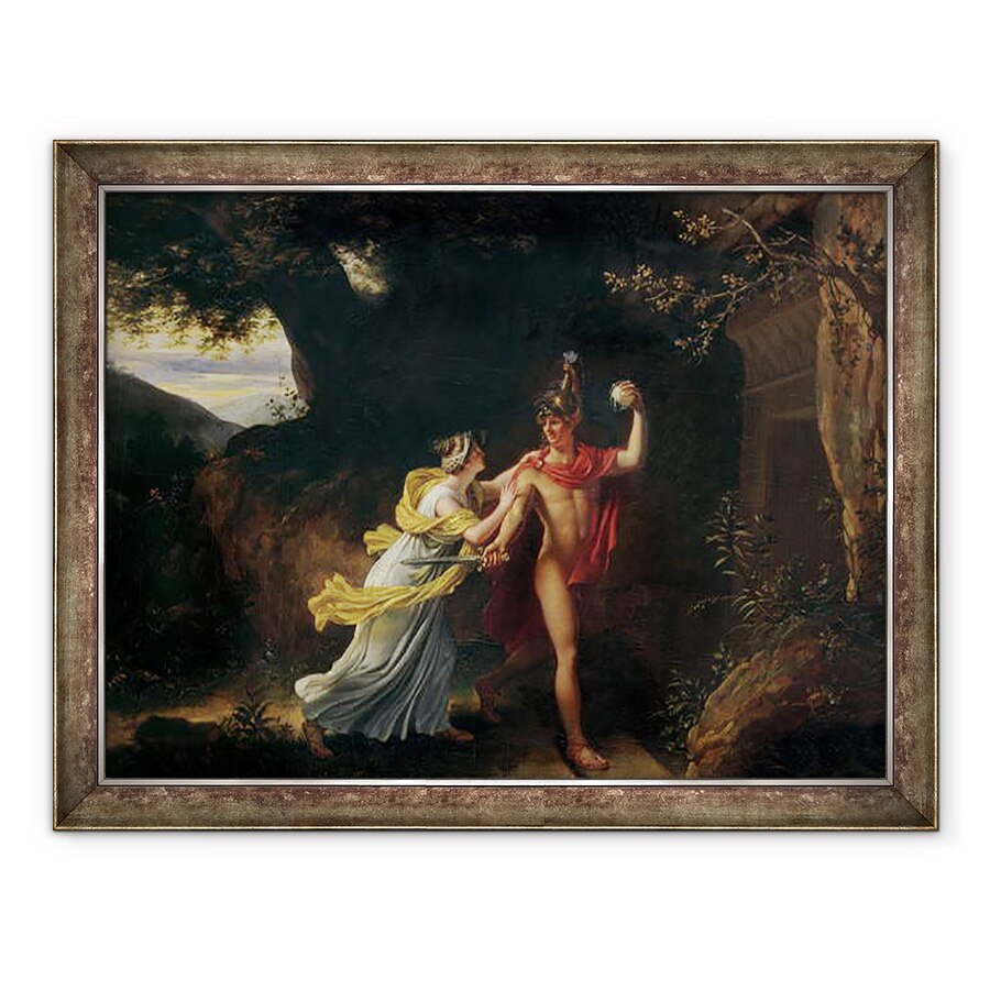 Tablou inramat - Jean-Baptiste Regnault - Ariadna si Tezeu, 70 x 90 cm