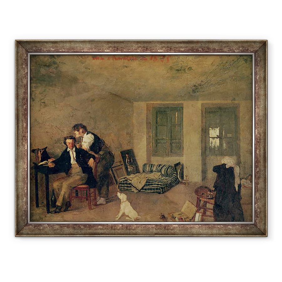 Tablou inramat - Octave Tassaert - Camera mea in 1825, 70 x 90 cm