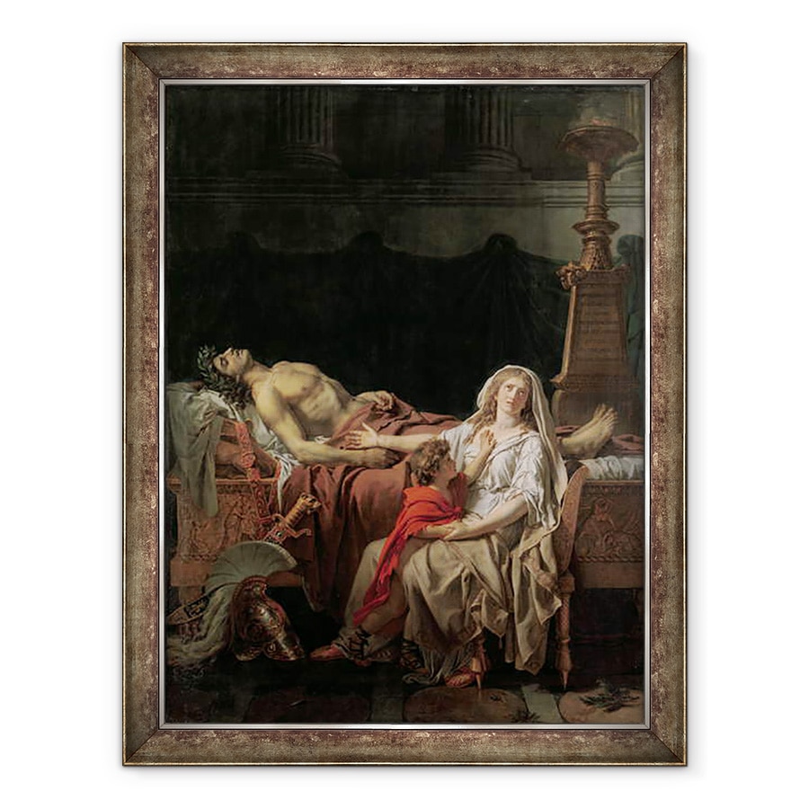 Tablou inramat - Jacques Louis David - Durerea lui Andromache, 70 x 90 cm