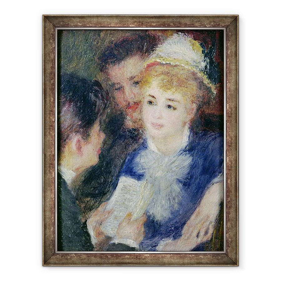 Tablou inramat - Pierre Auguste Renoir - Citirea rolului, 70 x 90 cm