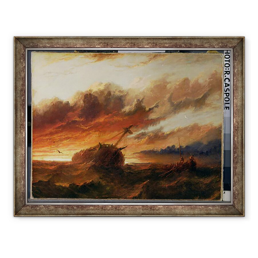 Tablou inramat - Francis Danby - Epava, 60 x 80 cm