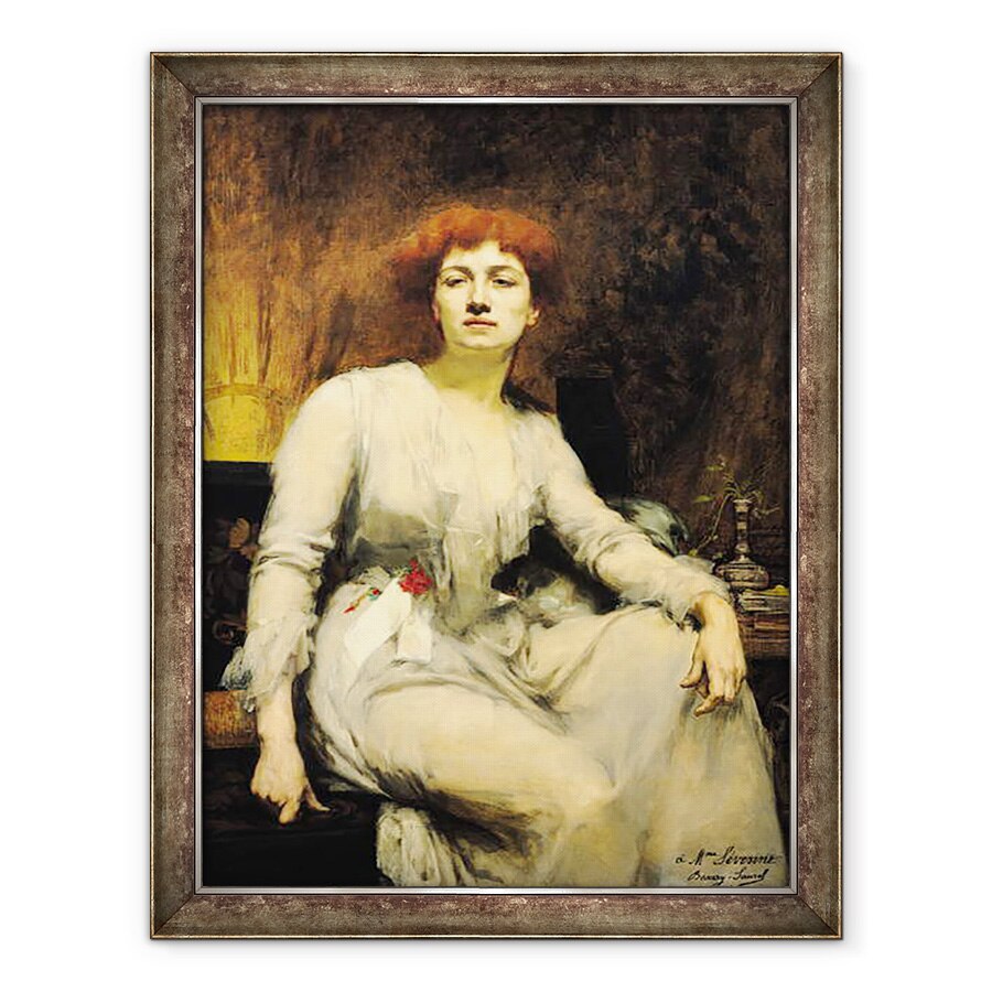 Tablou inramat - Amelie Beaury-Saurel - Portret De Severine 1855-1929 1893, 70 x 90 cm