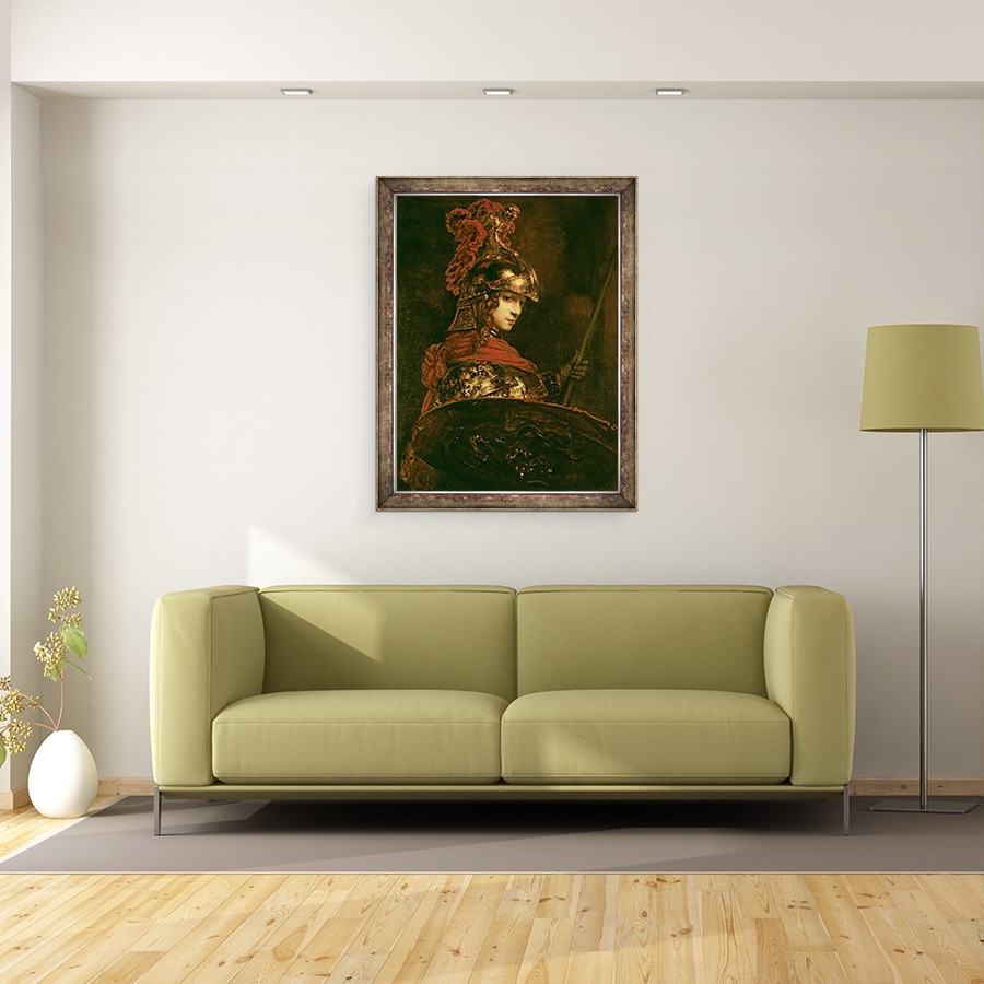 Tablou Inramat Rembrandt Harmensz Van Rijn Pallas Athena Sau Figurina Blindata 60 X 80 Cm Emag Ro