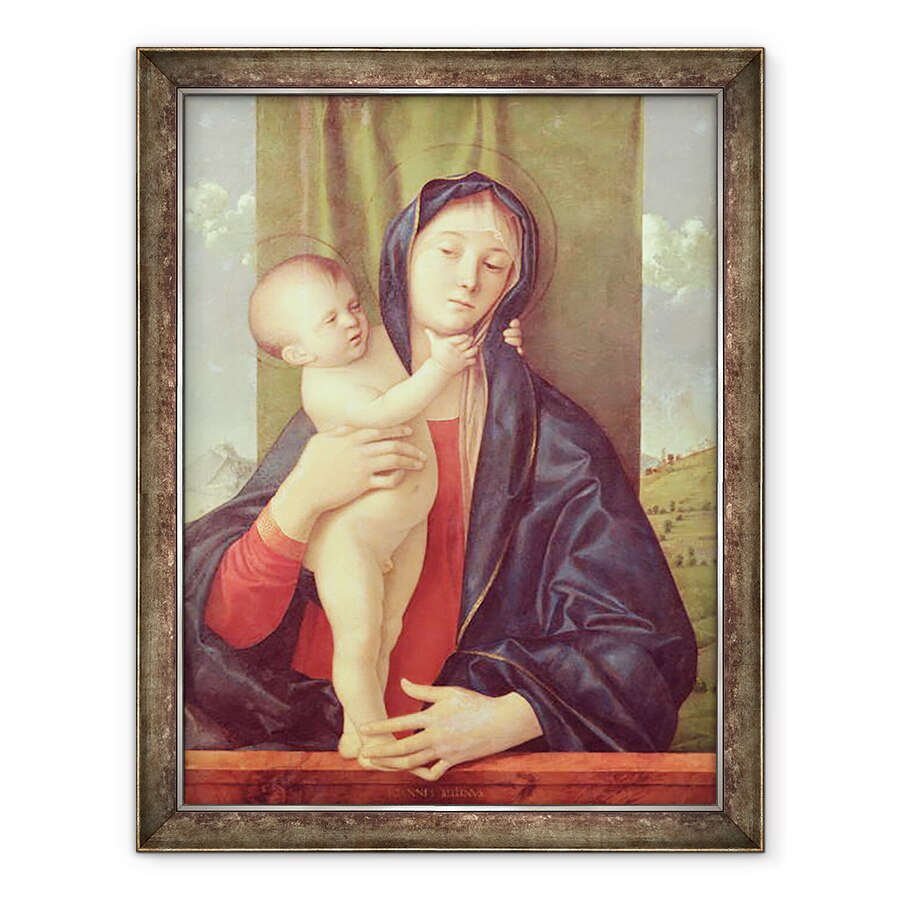 Tablou inramat - Giovanni Bellini - Virgin si Copil, 70 x 90 cm