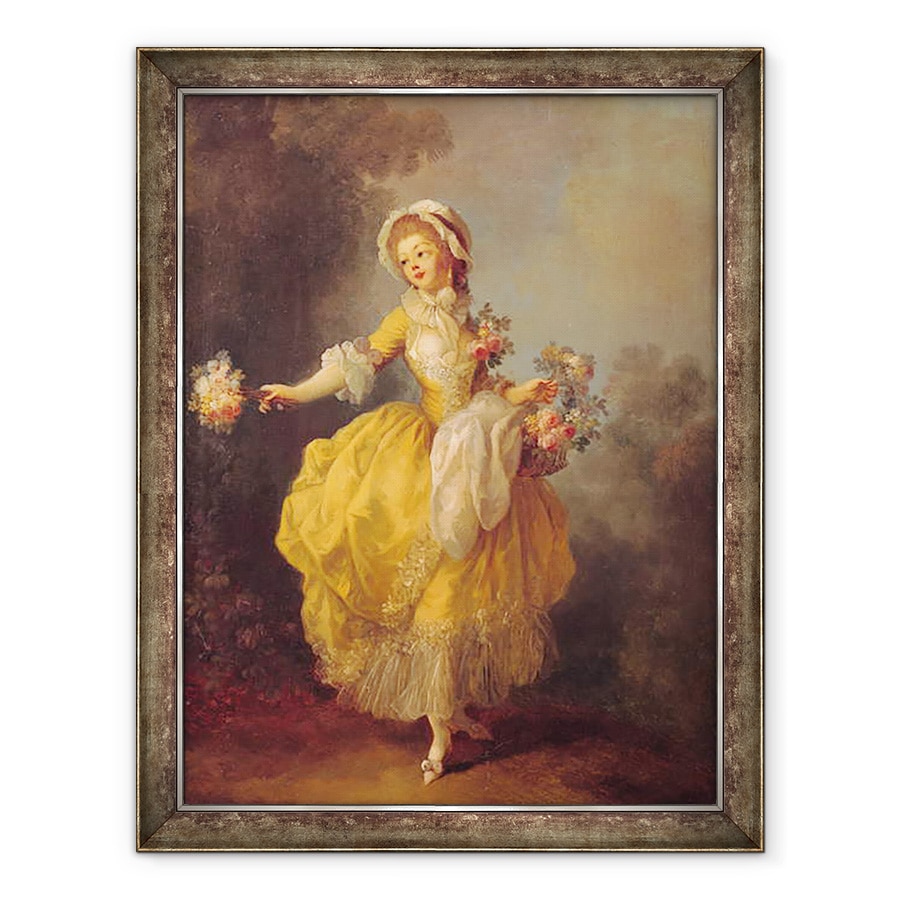 Tablou inramat - Jean-Frederic Schall - Dansatoare cu Buchet, 70 x 90 cm