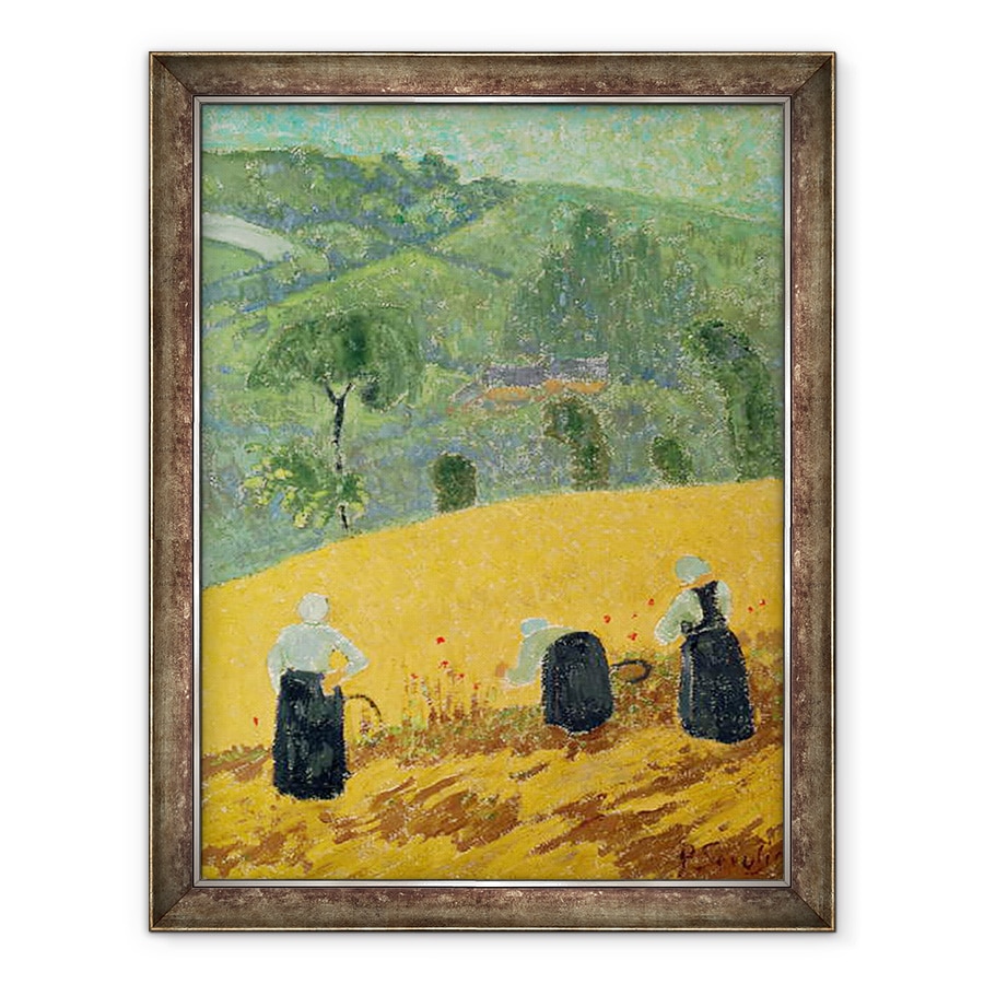 Tablou inramat - Paul Serusier - Recolta, 70 x 90 cm