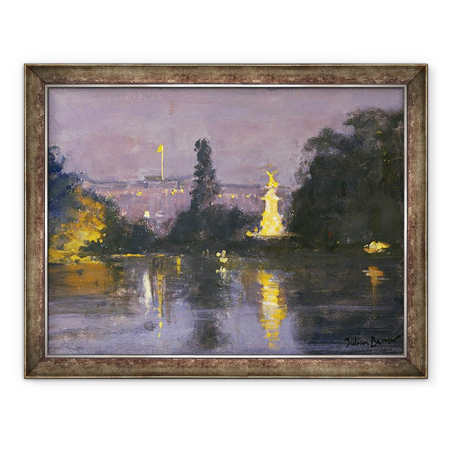 Tablou inramat - Julian Barrow - Palatul Buckingham - Noapte, 70 x 90 cm