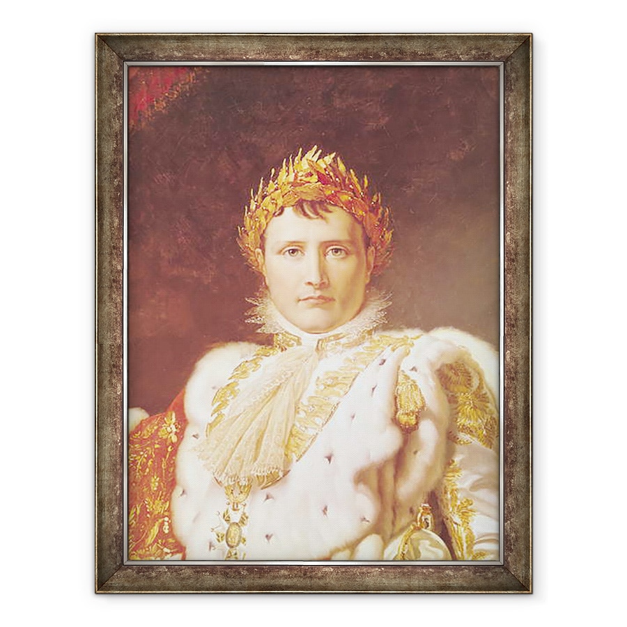 Tablou inramat - Baron Gerard, Francois Pascal Simon - Napoleon I 1769-1821 in robe de incoronare, 70 x 90 cm