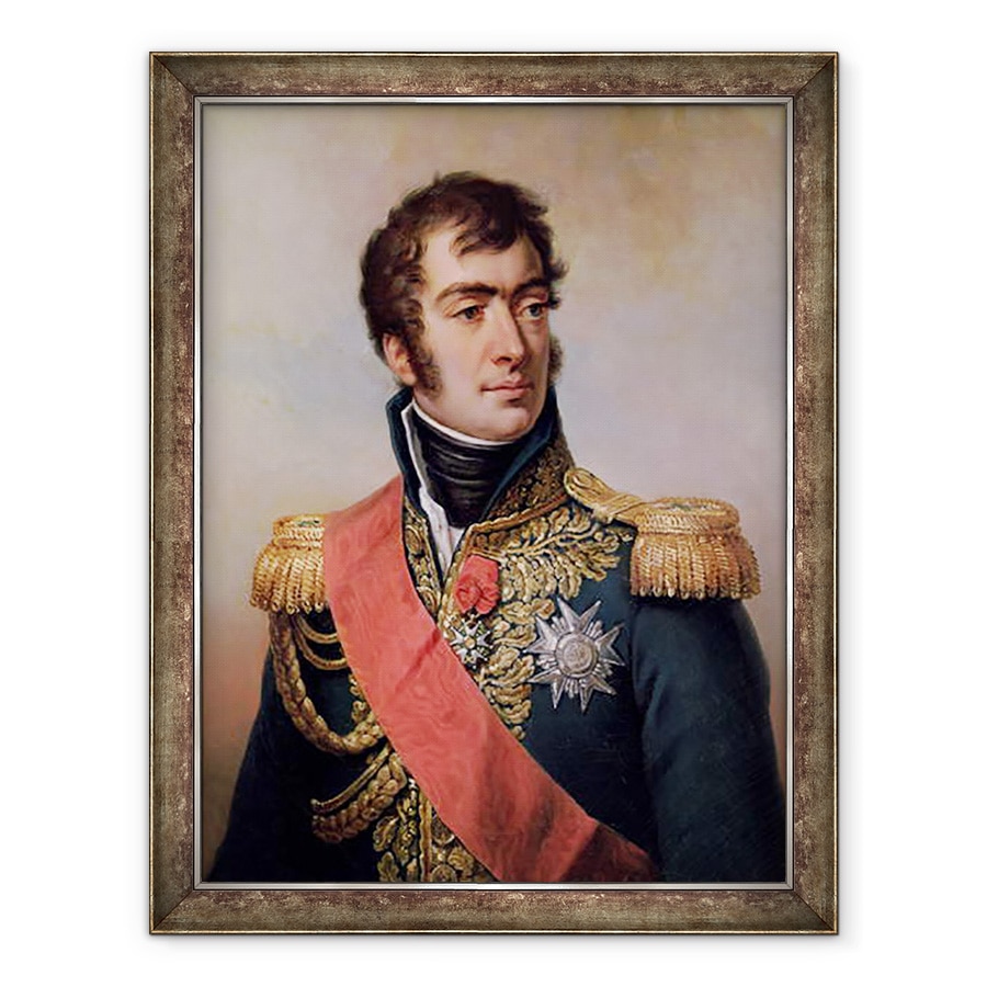 Tablou inramat - Paulin Jean Baptiste Guerin - Auguste Frederic Louis Viesse de Marmont 1774-1852, 70 x 90 cm