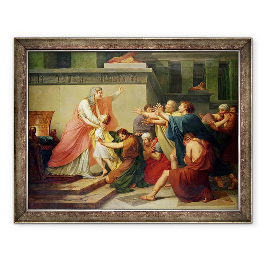 Tablou inramat - Baron Gerard, Francois Pascal Simon - Iosif recunoscut de fratii sai, 60 x 80 cm