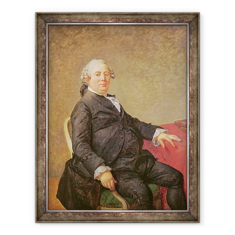 Tablou inramat - Jacques Louis David - Portretul lui Philippe-Laurent de Joubert 1729-82, 70 x 90 cm