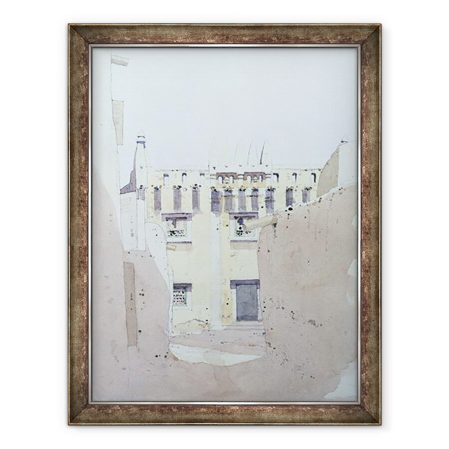 Tablou inramat - Charlie Millar - Djenne Mali Maison Tawate, 70 x 90 cm